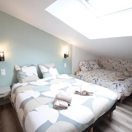 Appartamento Centre - Full Climatisation - 3 - 7 Couchages - 10 Personnes - Parking Proche - Terrain 800m2 - Balnéothérapie - Air De Jeux Extérieurs - Confort - Géré Par Prestazen'services *