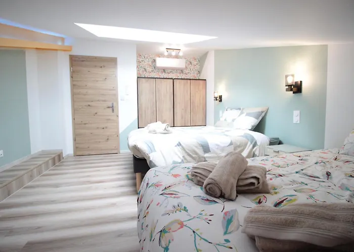 Centre - Full Climatisation - 3 - 7 Couchages - 10 Personnes - Parking Proche - Terrain 800m2 - Balneotherapie - Air De Jeux Exterieurs - Confort - Gere Par Prestazen'services Apartment *