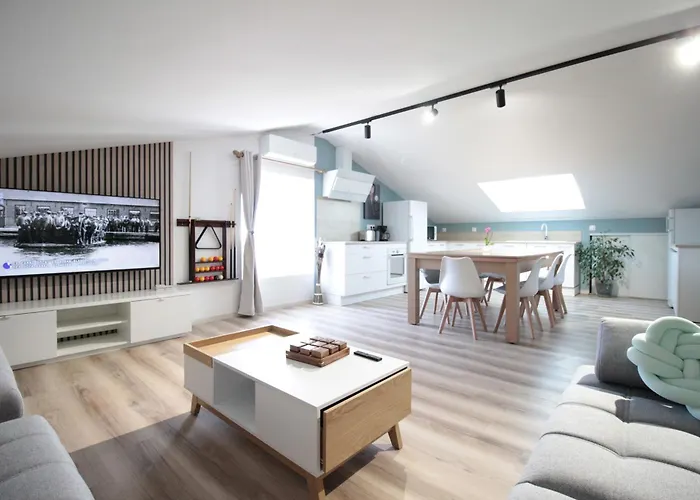 Centre - Full Climatisation - 3 - 7 Couchages - 10 Personnes - Parking Proche - Terrain 800m2 - Balneotherapie - Air De Jeux Exterieurs - Confort - Gere Par Prestazen'services Apartment *